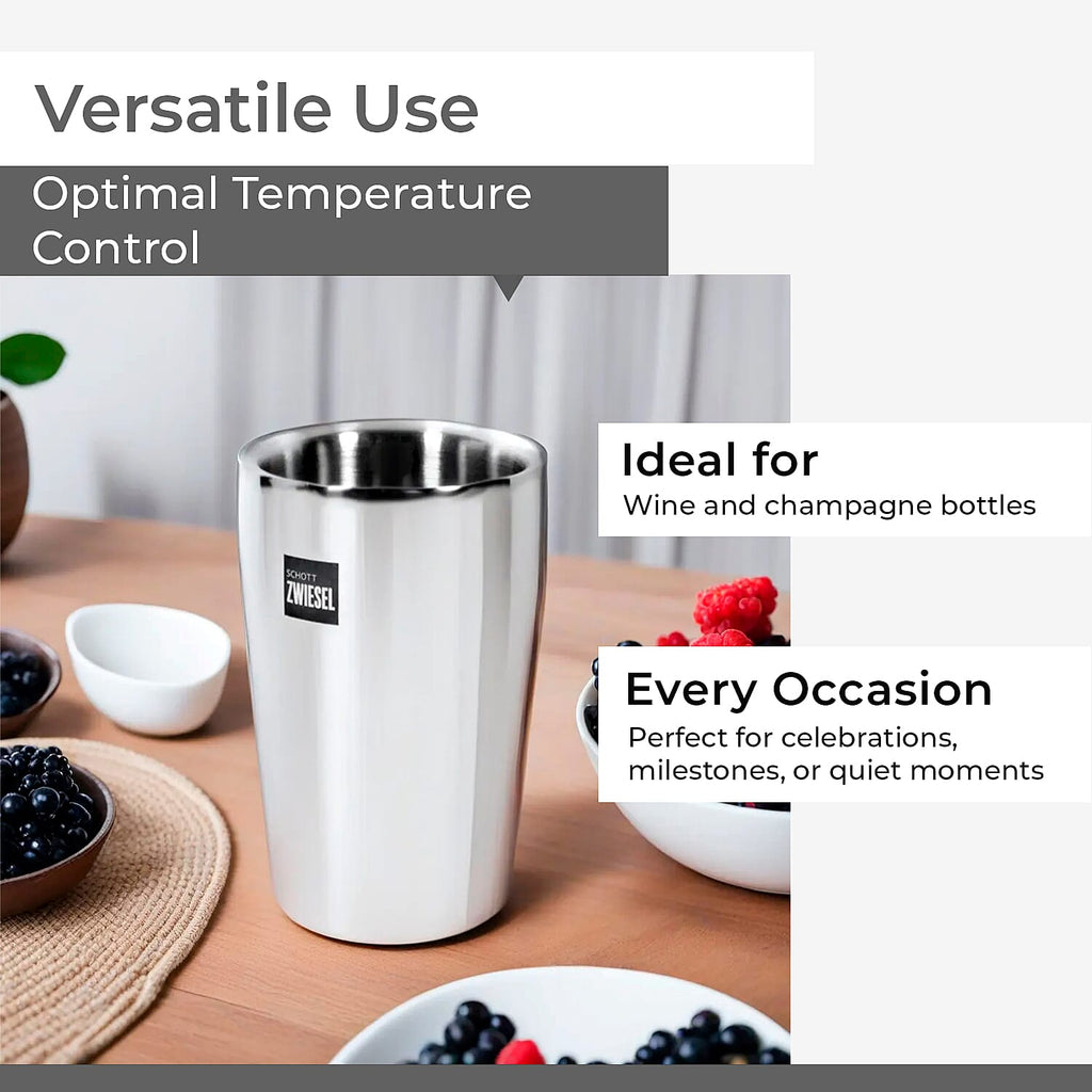 Schott Zweisel Stainless Steel Wine Cooler