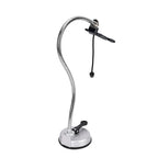 Suction Cup Hair Dryer Holder - Black & Silver