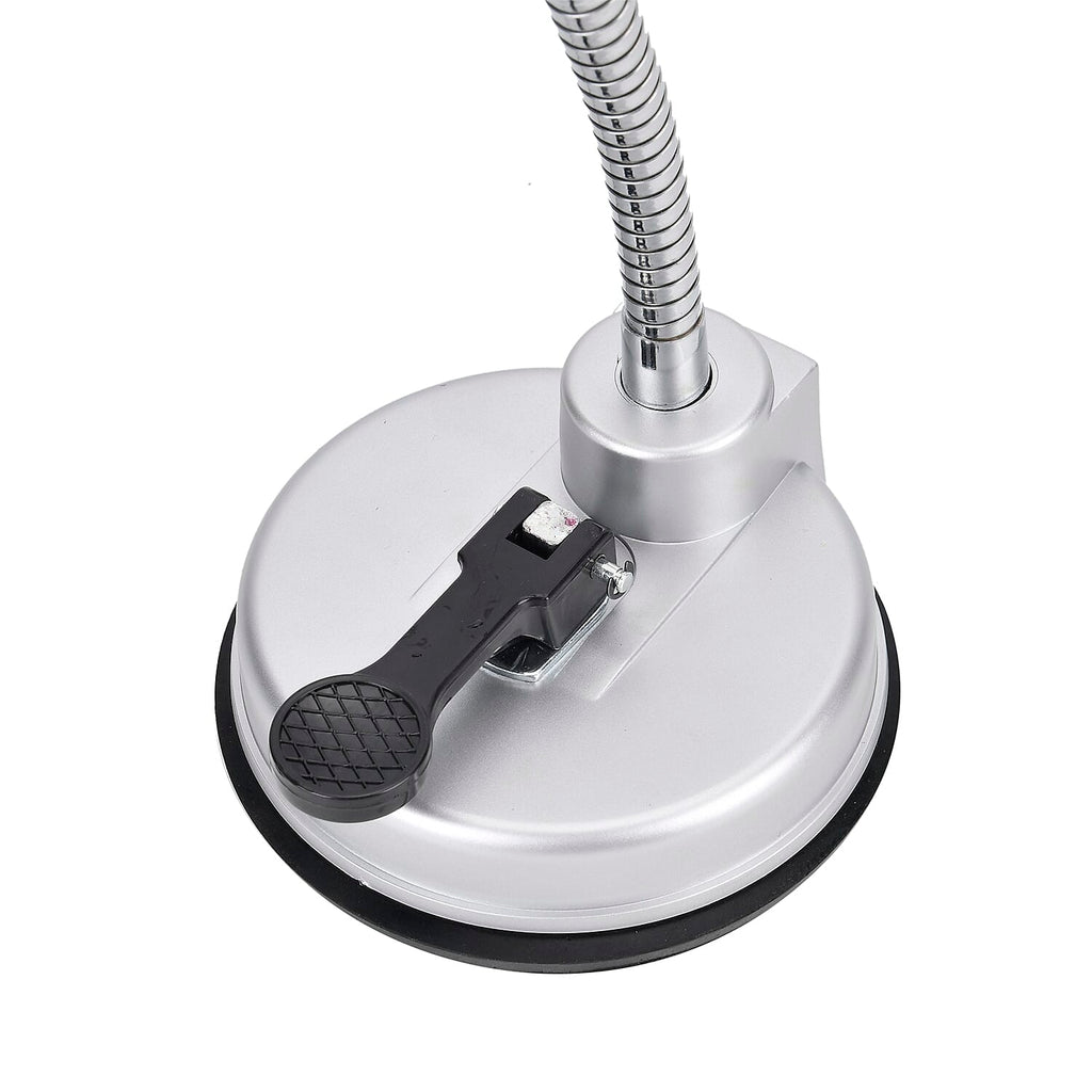 Suction Cup Hair Dryer Holder - Black & Silver