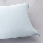Dual-Sided Cooling Pillowcase With Zipper (Machine Washable)