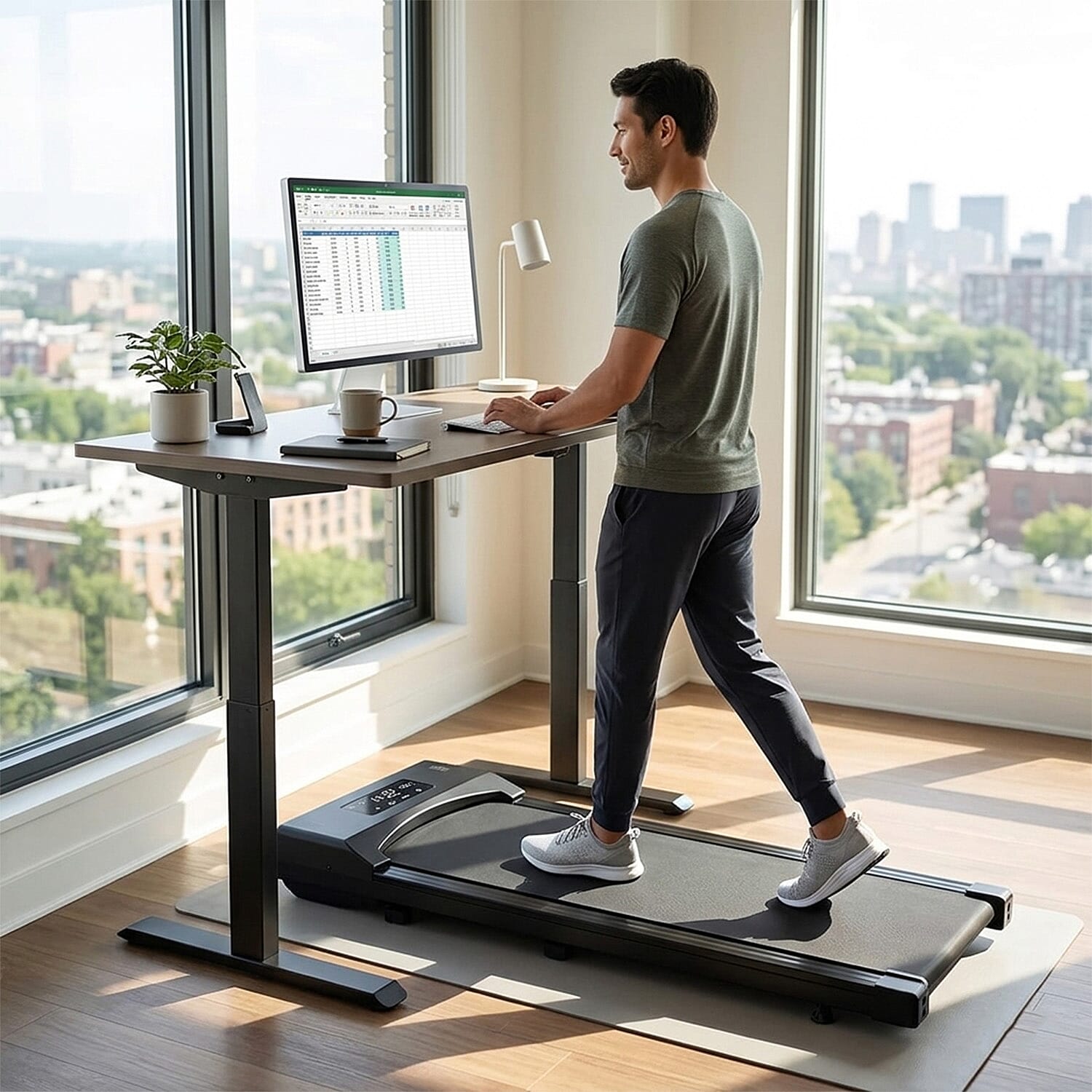 FIRST TIME EVER - THE COMPLETE THERAPY - Dual-Sided Treadmill with Massage Function