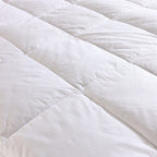 Duck Feather & Down Dual Layer Mattress Topper (Size Single) - White