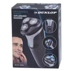 Dunlop Electric Male Shaver with 3 Rechargeable Heads