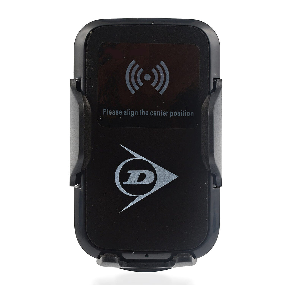 Dunlop Car Phone Holder and Wireless Charger - Black