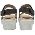 Dunlop Womens Selina Comfortable Slip-On Design Sandals (Size 8) - Charcoal