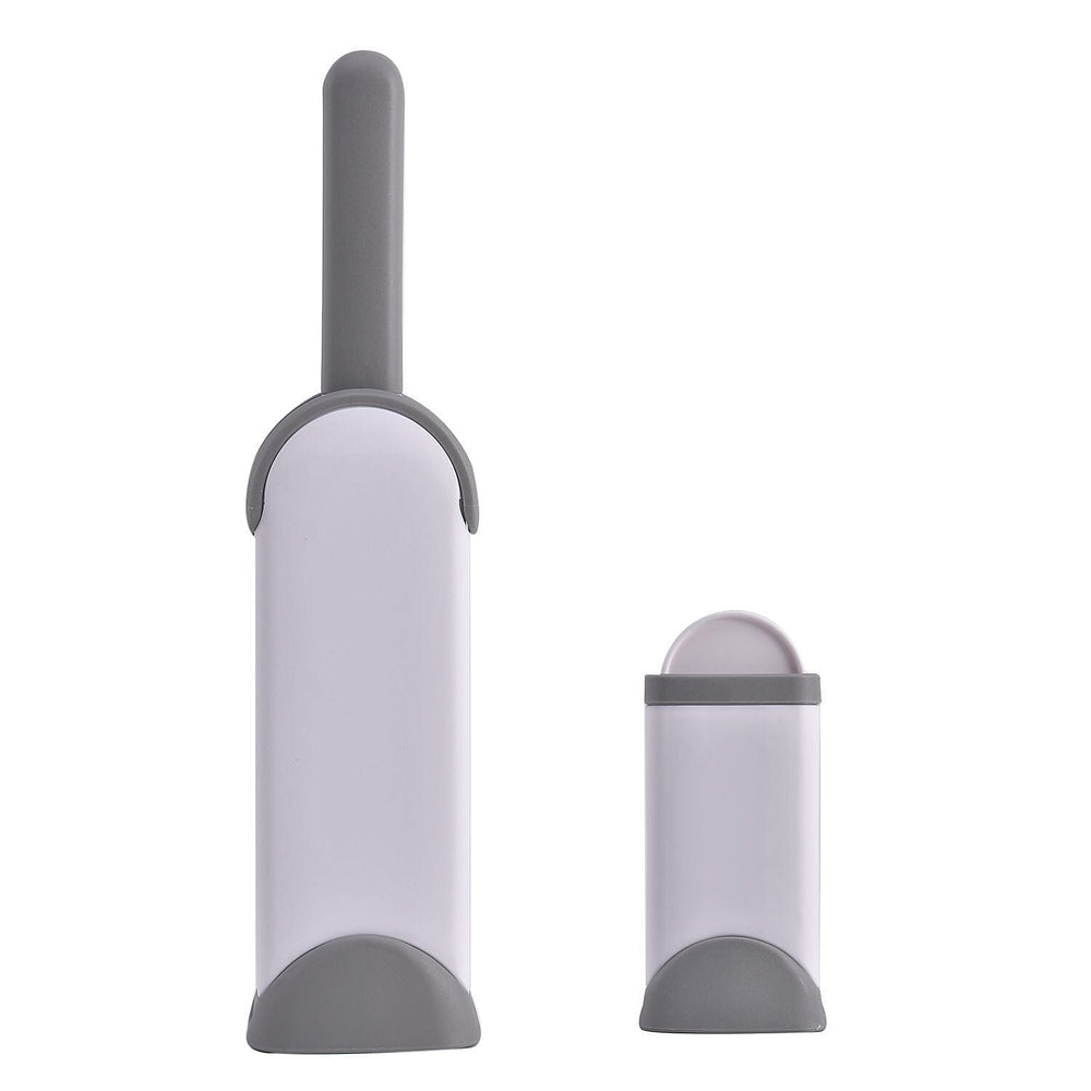 Set of 2 Reusable Lint Remover with Self-Cleaning Base - Grey