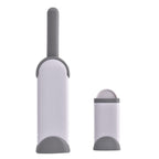 Set of 2 Reusable Lint Remover with Self-Cleaning Base - Grey