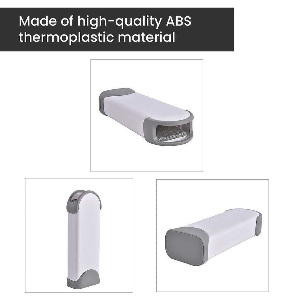 Set of 2 Reusable Lint Remover with Self-Cleaning Base - Grey
