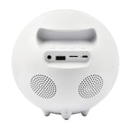 Dutch Originals Digital Sunrise Rechargeable Alarm Clock with 7 Colors LED Sunrise Simulator