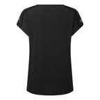 Emreco Slub Lace Jersey T-Shirt (Size 10) - Black