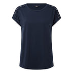 Emreco Slub Lace Jersey T-Shirt (Size 20) - Navy