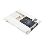 PEVA Shower Curtain with Hooks (Size 180 cm) - White