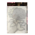 "EXCLUSIVE TO IDEAL WORLD  STENCIL DIE AND PAPER COLLECTION - FLORAL FUSHION   "