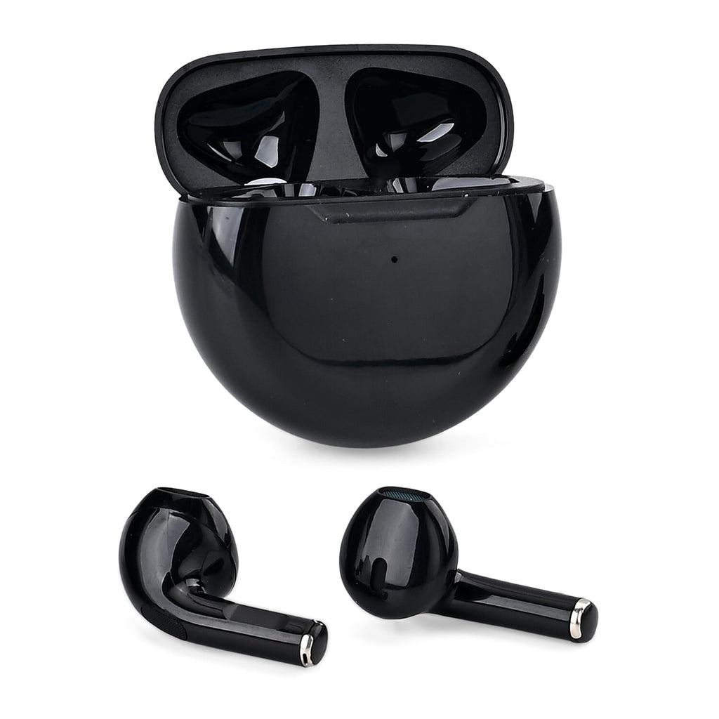 TWS True Wireless Earbuds - 150mAh Charging Case - 2-3 Hour Playtime - Black