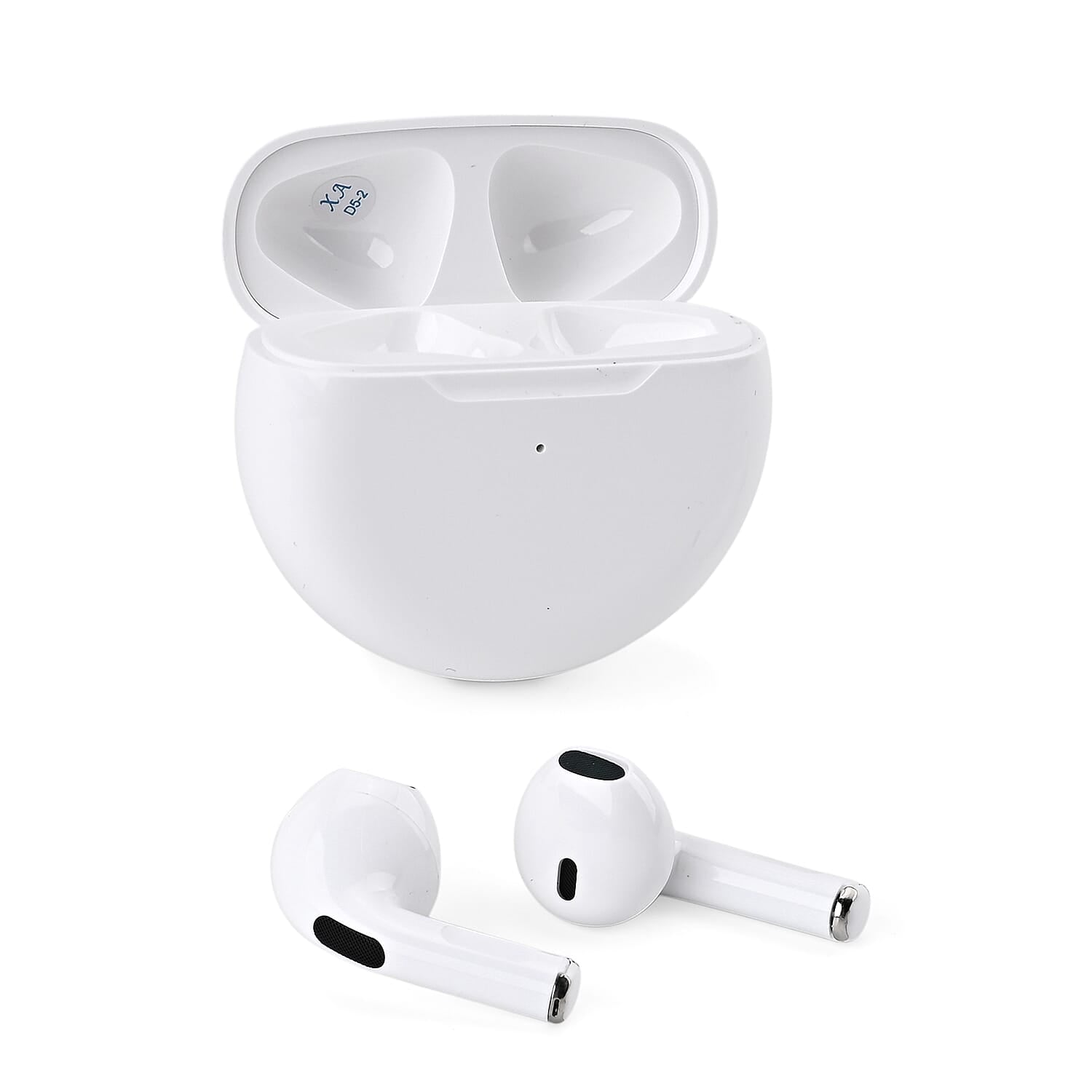 TWS True Wireless Earbuds - 150mAh Charging Case - 2-3 Hour Playtime - White