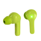 TWS Earbuds with Battery Display - 200mAh Charging Case - Green