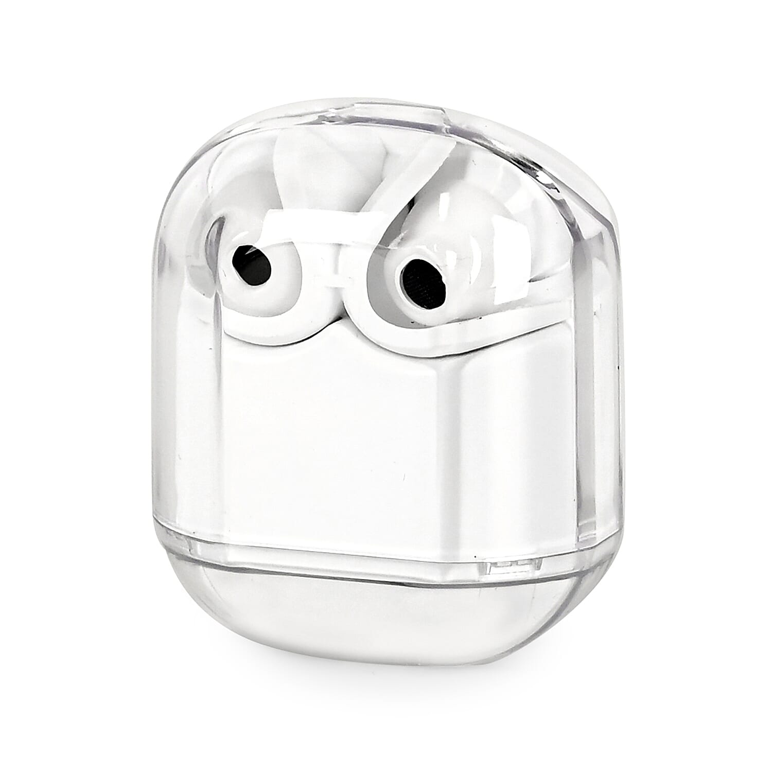 TWS Earbuds with Battery Display - 200mAh Charging Case - White