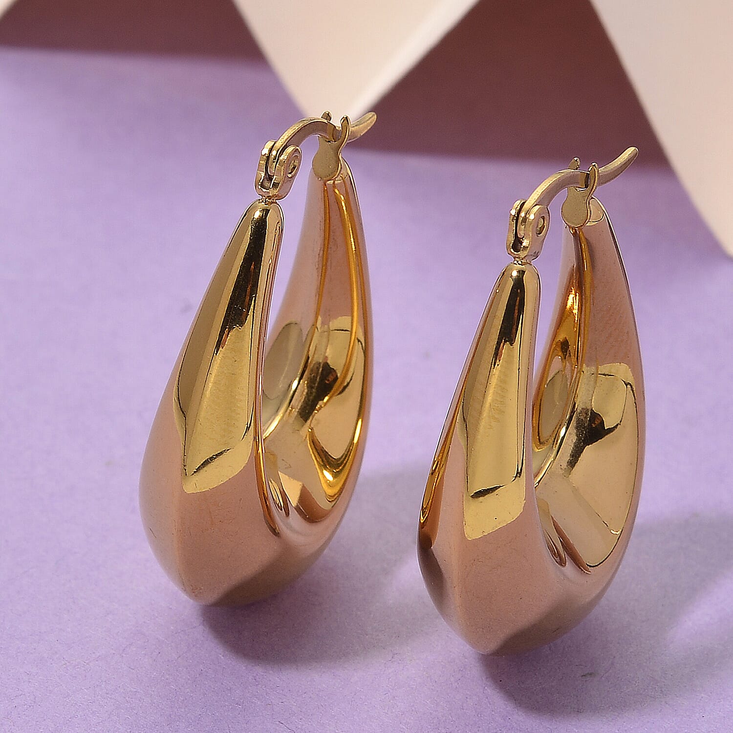 Designer Inspired - Large Hoop Earrings