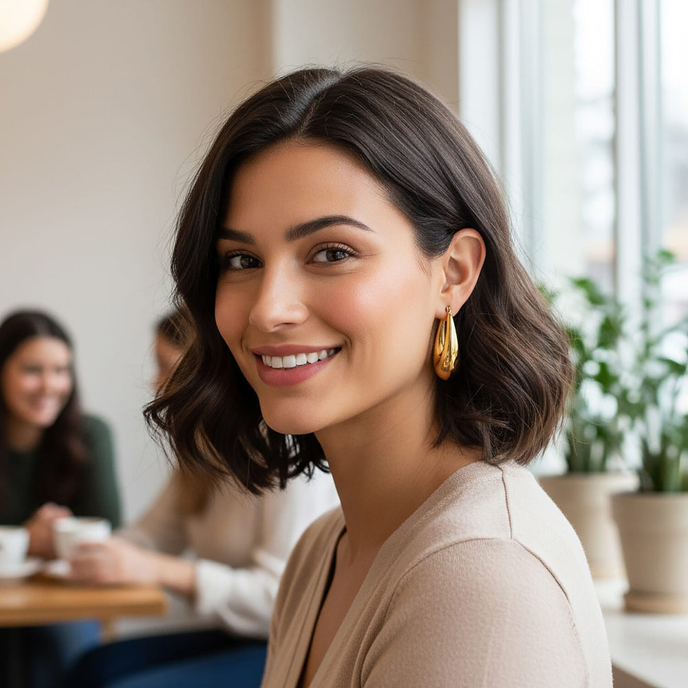 Designer Inspired - Large Hoop Earrings