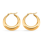 Designer Inspired - Hoop Earring with Clasp