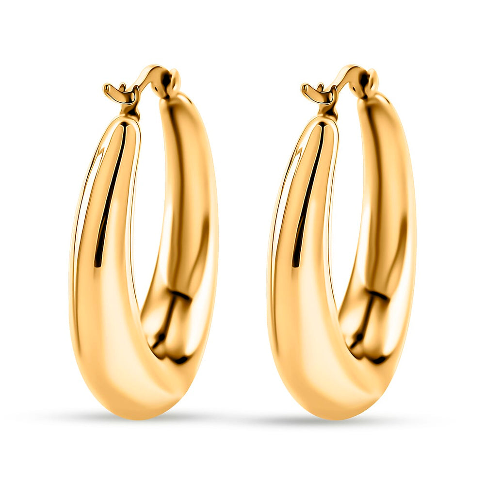 Designer Inspired - Hoop Earring with Clasp