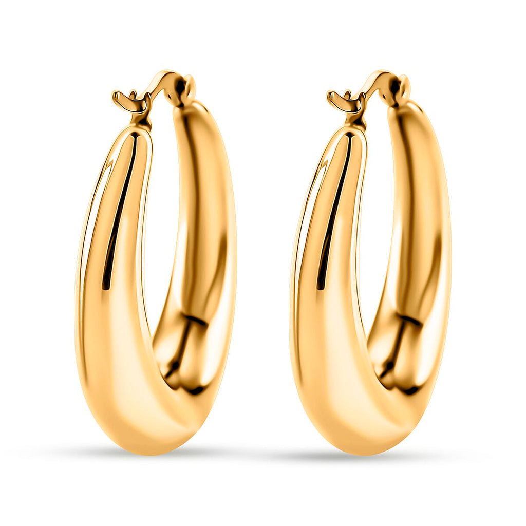 Designer Inspired - Hoop Earring with Clasp