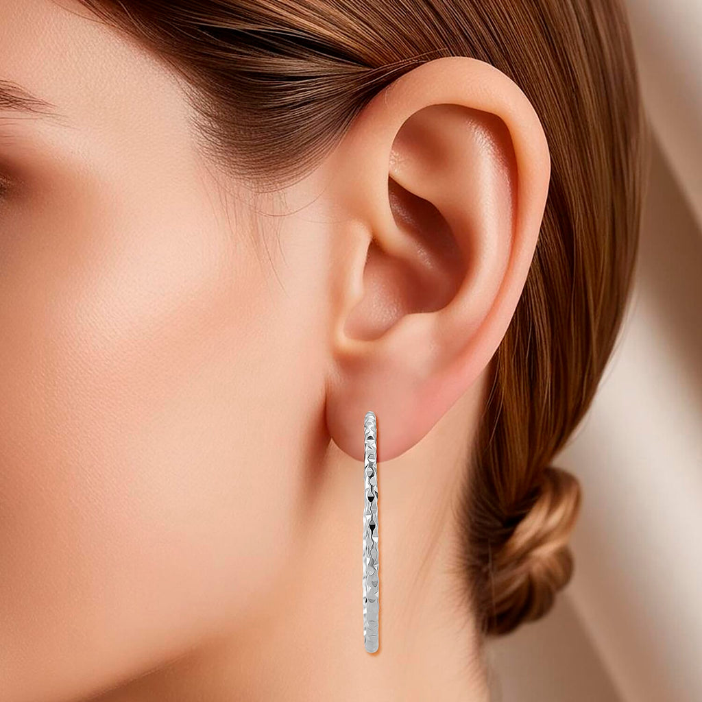 One Time Close Out - Large Hoop Earring