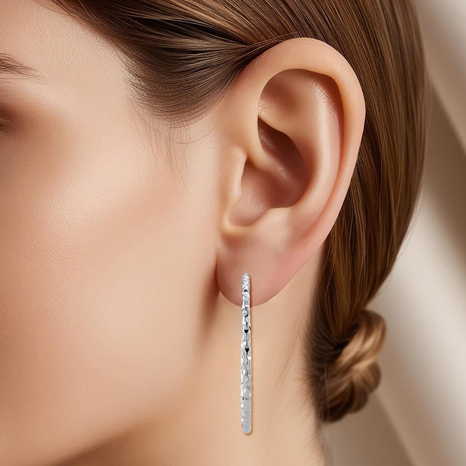 One Time Close Out - Large Hoop Earring