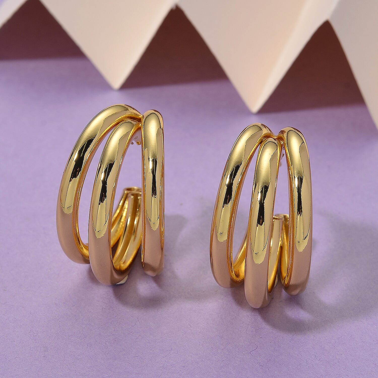 Designer Inspired- Earring with Push Back