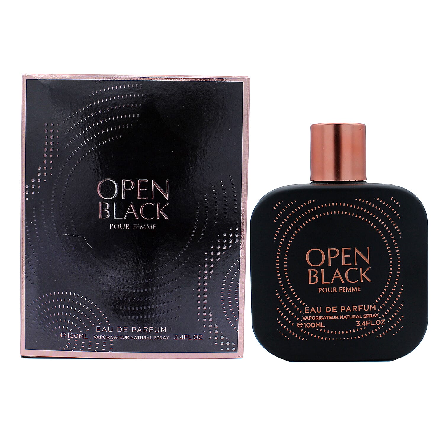 Designer Open Black Pour Femme Eau De Parfum - 100ml
