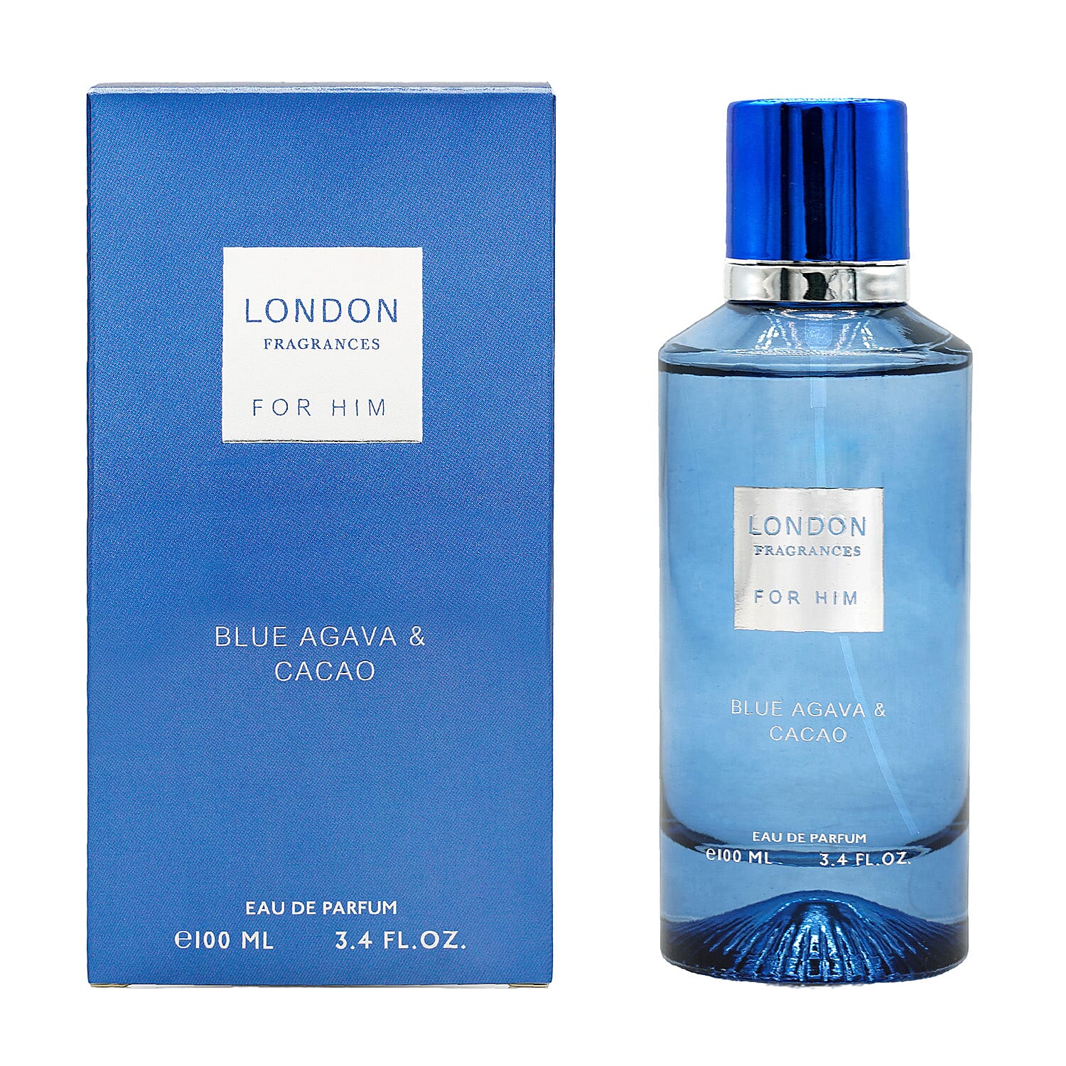 London Fragrances For Him - Blue Agava - Cacao EDP (100ml)