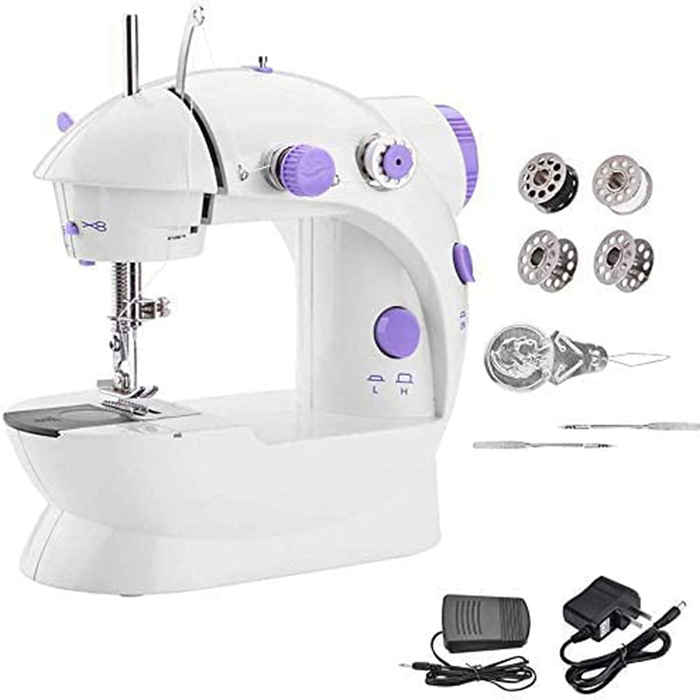 Electric Portable Mini sewing Machine  - White