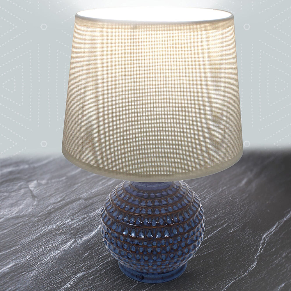 Elements Table Lamp - Blue