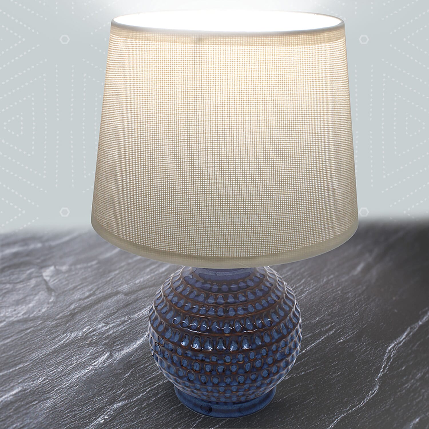 Elements Table Lamp - Blue