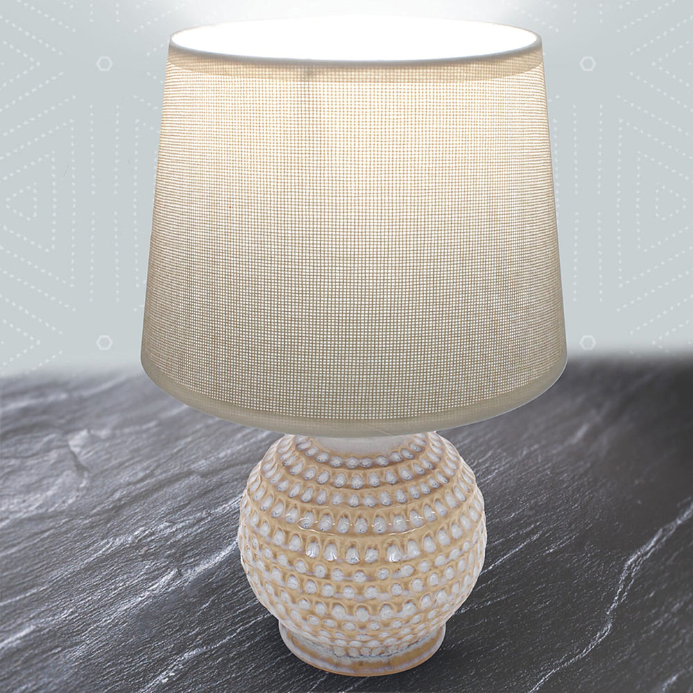 Elements Table Lamp - Cream