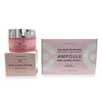 Elizabeth Grant Collagen Rose Quartz Face Cream 100ml and Ampoules 14 x 2ml - 7 in total -More poowerful then serum
