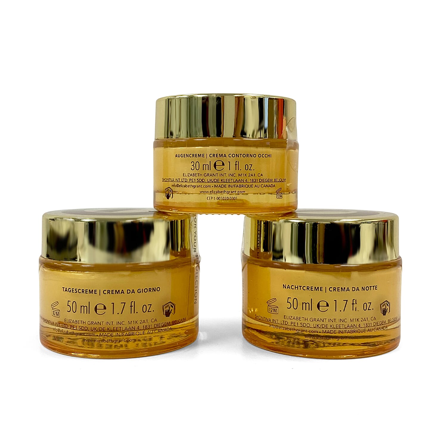 Elizabeth Grant Royale Imperial Honey Amber Collection - Day, Night & Eye - 50ml Each