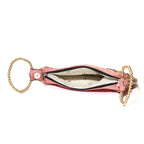 Set of 2 Hand Embrodiered Embellished Potli Bag - Pink - Turquoise