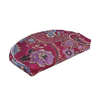 Set of 10 Multi-Purpose Embroidered Jewellery Bag With Zipper - Fuschia