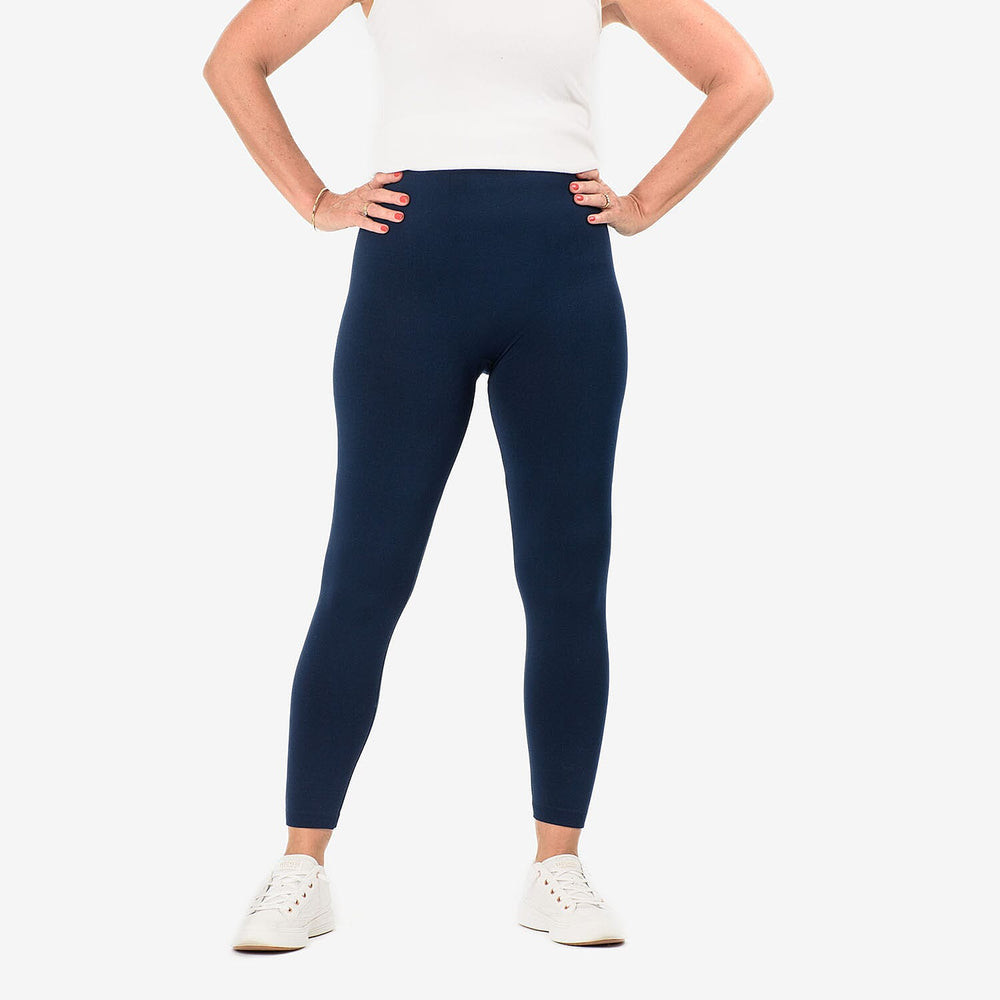 Emelia  Bottom and Legging - Navy Burgandy