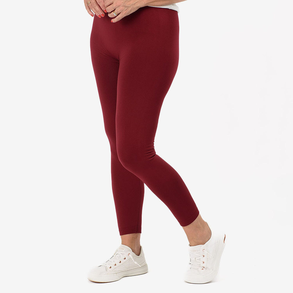 Emelia  Bottom and Legging - Navy Burgandy