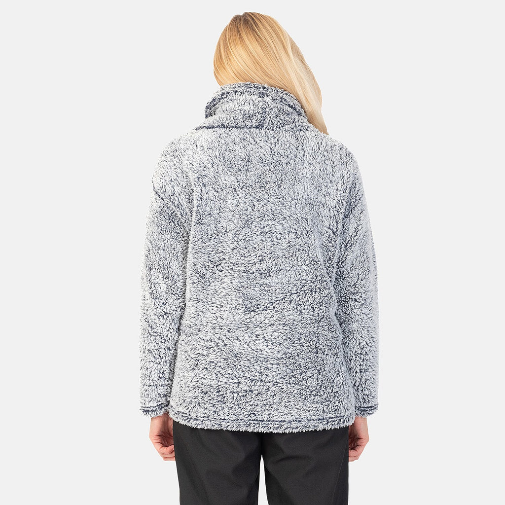 &maisi Plush Cowl Neck Pullover