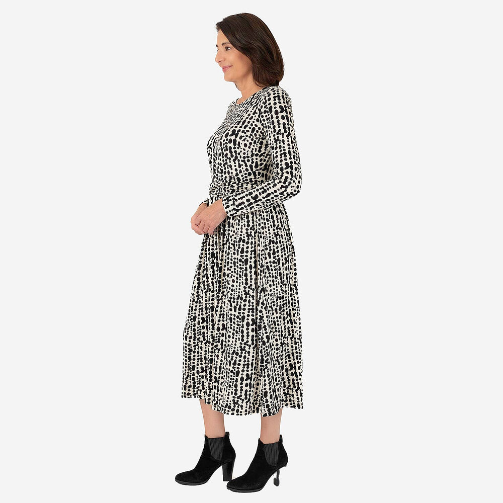 Emily Polyester Knitted Midi  - MONO