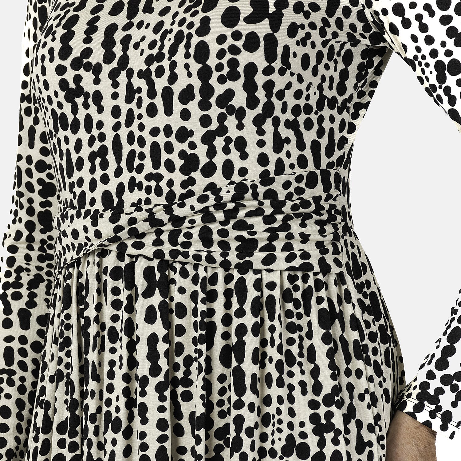 Emily Polyester Knitted Midi  - MONO