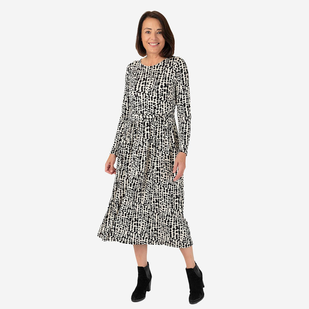 Emily Polyester Knitted Midi  - MONO