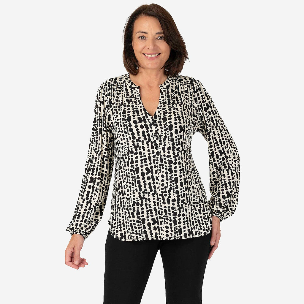 Emily Polyester Knitted Tunic (Size 1x1 cm) - MONO