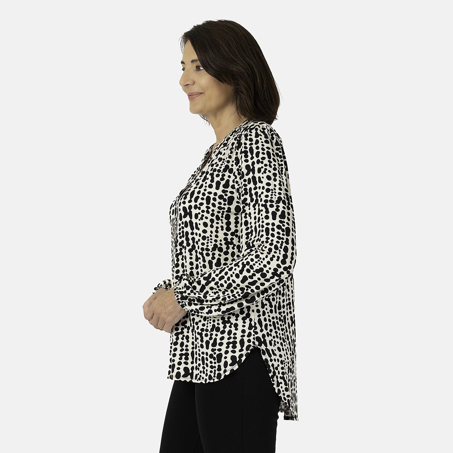 Emily Polyester Knitted Tunic (Size 1x1 cm) - MONO