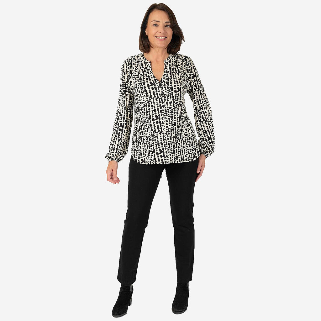 Emily Polyester Knitted Tunic (Size 1x1 cm) - MONO