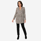 Emily waterfall blouse (Size 12) - MONO