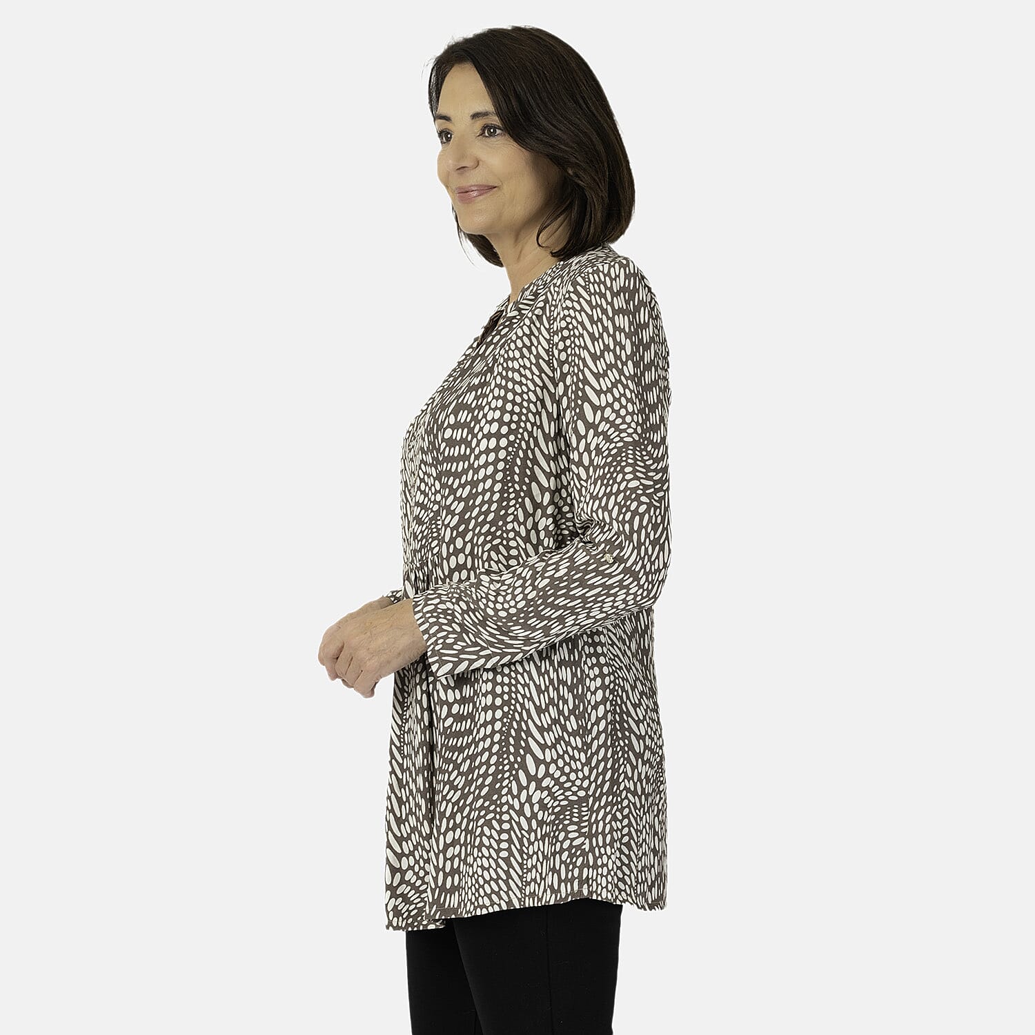 Emily waterfall blouse (Size 12) - MONO